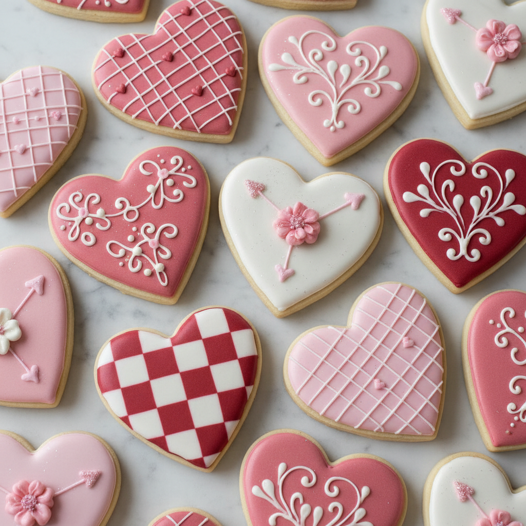 Heart-Shaped Sugar Cookies